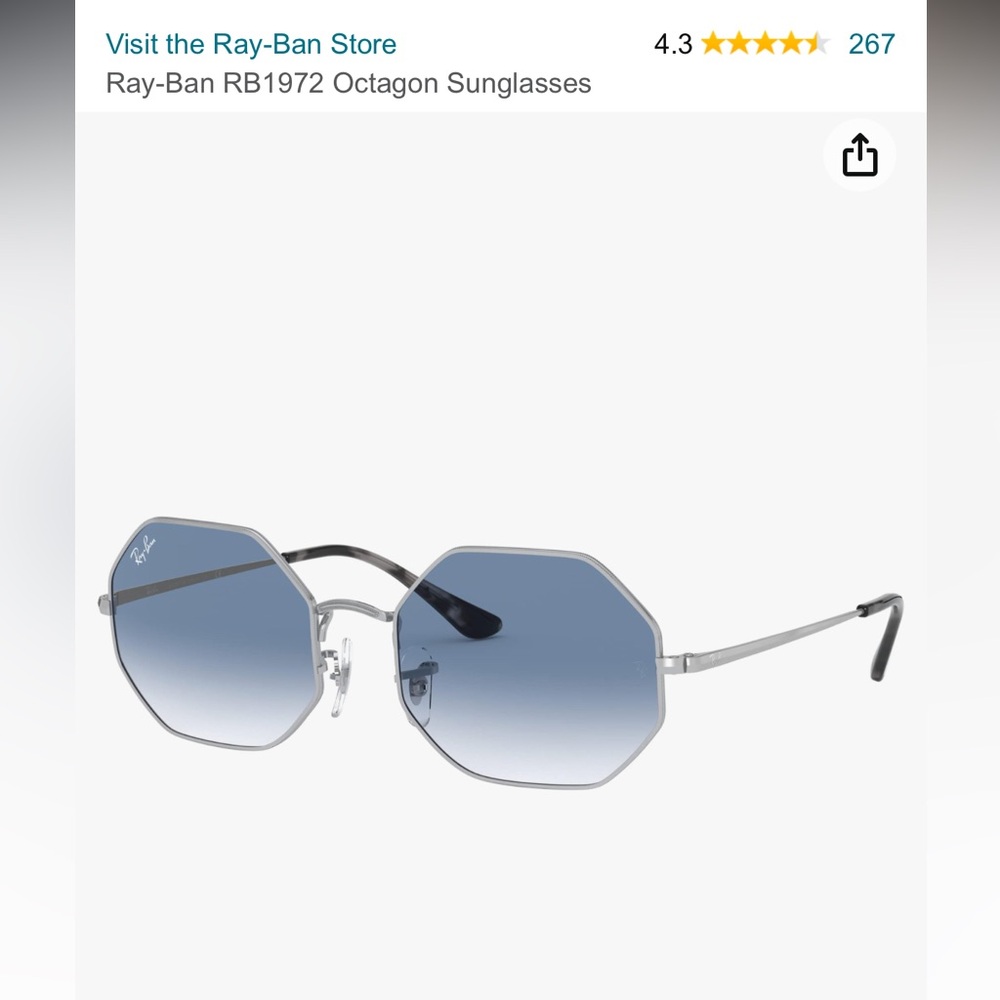 Rayban RB1972 octagon